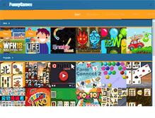 Tablet Screenshot of funnygames.eu