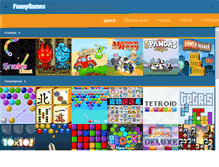 Tablet Screenshot of funnygames.ru