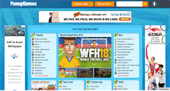 Desktop Screenshot of funnygames.ie