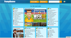 Desktop Screenshot of funnygames.ir