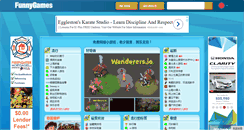 Desktop Screenshot of funnygames.cn