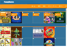 Tablet Screenshot of funnygames.jp