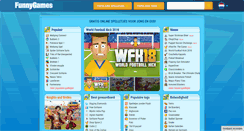 Desktop Screenshot of funnygames.nl