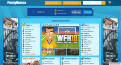 Desktop Screenshot of funnygames.com.co