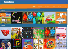 Tablet Screenshot of funnygames.com.co