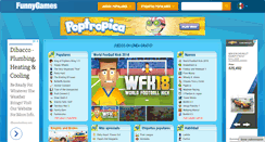 Desktop Screenshot of funnygames.com.mx