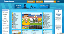 Desktop Screenshot of funnygames.biz