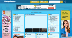 Desktop Screenshot of funnygames.asia