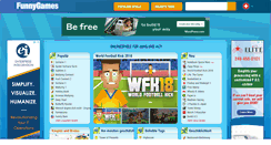 Desktop Screenshot of funnygames.ch