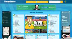 Desktop Screenshot of funnygames.com.br