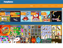 Tablet Screenshot of funnygames.com.br