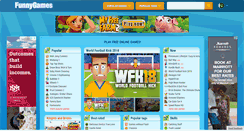 Desktop Screenshot of funnygames.pk