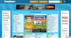 Desktop Screenshot of funnygames.se